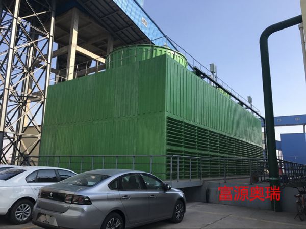熱烈慶祝邯鄲項目2臺1500T冷卻塔設(shè)備順利安裝成功