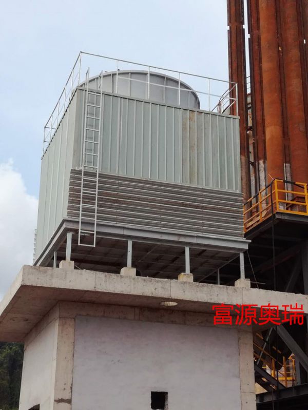 熱烈慶祝印尼項目300T工業(yè)冷卻塔順利安裝成功